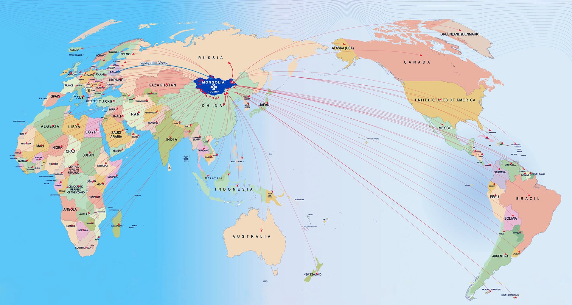 Tuushin map